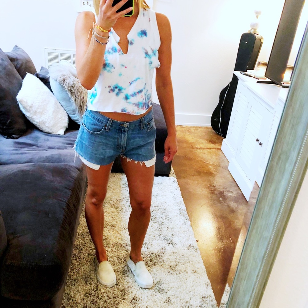 Vintage Levi 527 Cut Off Shorts